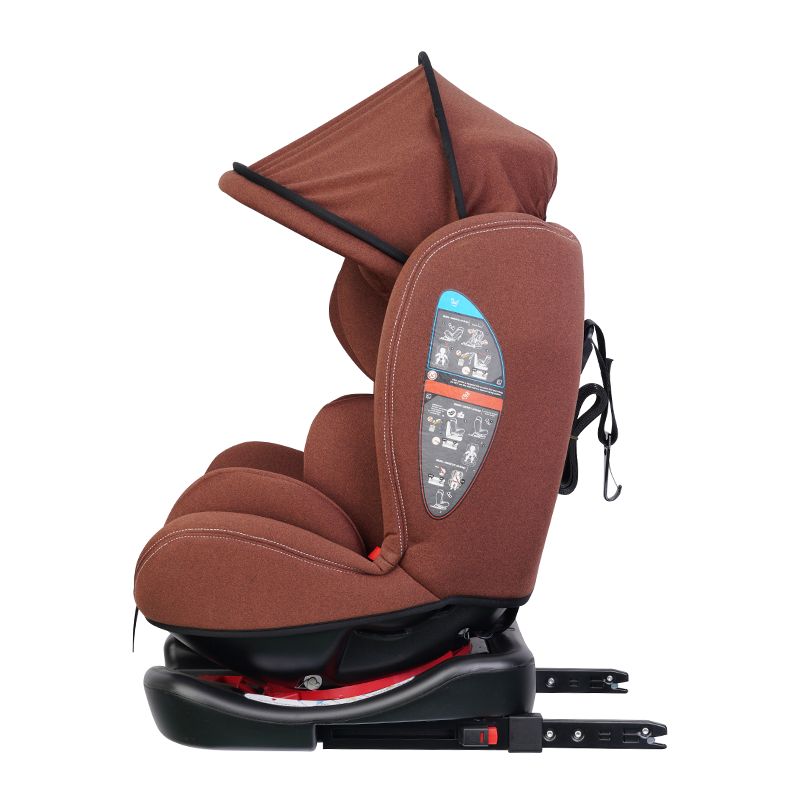 ZK701A Bezpieczeństwo dziecka ISOFIX 360 stopni grupa 0123 ECE R4404 przez 0-36 kg 0-12 lat