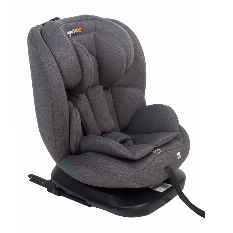 OG801A ECE R129 ISIZE SATA SAMOCHODNIKA DZIECKA 40-150 cm ISOFIX SETATION BEZPIECZEŃSTWA 360 stopnia ROTATE BIG RELLINE FORLINE