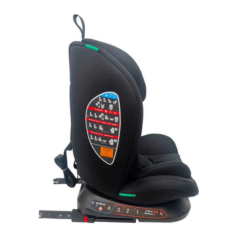 OG801A ECE R129 dla 40-150 cm kabriolet grupy dziecięcej 0 1 2 3 Siedziba samochodowa za pomocą ISOFIX